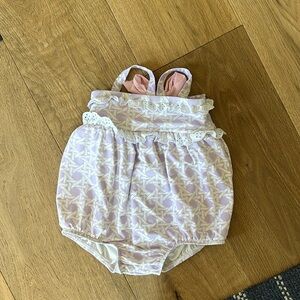 Beaufort bonnet company purple swim bubble